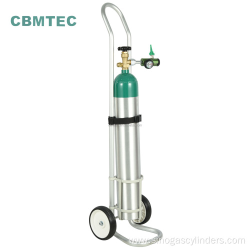 High Quality 2.8L Medical Aluminum Oxygen Cylinder
